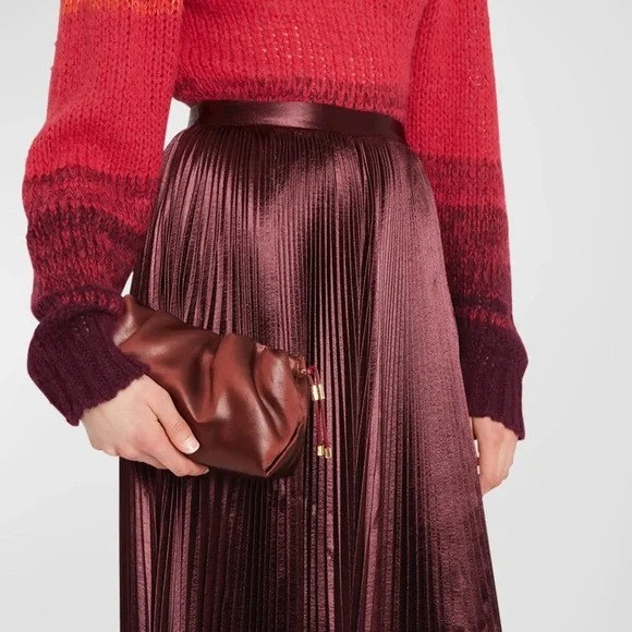 Ulla Johnson Burgundy Clutch - Picture 5 of 11